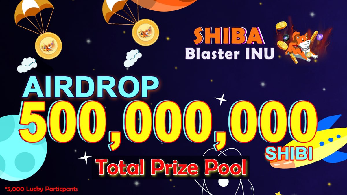 🚀 #Airdrop: Shiba Blaster Inu
💰 Value: 75000 $SHIBI
👥 Referral: 200 $SHIBI
📼 Audit: Coinscope, Tech Audit
📒 Partnership: Genesis-ventures, Blockhash Capital, Crypto 0 Seven
📅 End Date: 15 February, 2022

Talk with the Telegram Bot
t.me/ShibaBlasterIN…

#Airdrops #Crypto