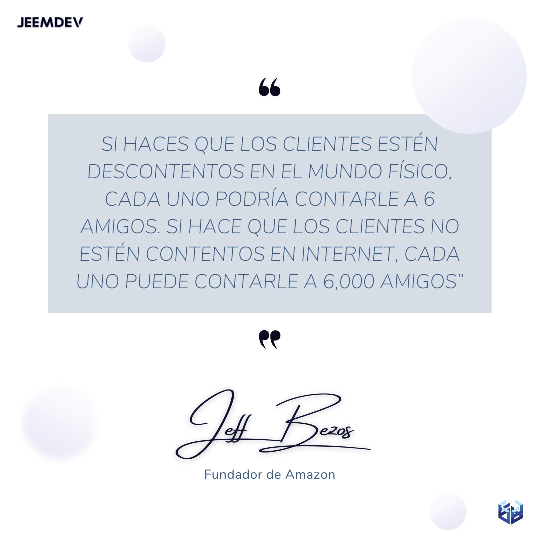 agencia_jeemdev's tweet photo. 💬🤔¿Estás de acuerdo con esta frase? Cuéntanos

#frase #quotation #frases #dato #curiosidad #quotes #amazon #jeffbezos #cliente #clientes #internet #mundo #internet #web #digital #revolucióndigital #empresa #negocio #empresario #mundo #web #páginaweb #diseñoweb #venta https://t.co/YnZYpfRVrt
