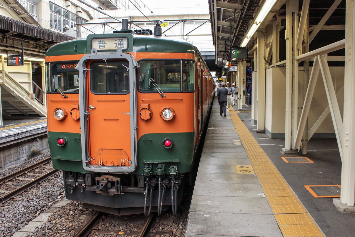 tabitorailway's tweet photo. 高崎に行けばいつでもこの115系に乗れた頃 https://t.co/P07edHnfhl
