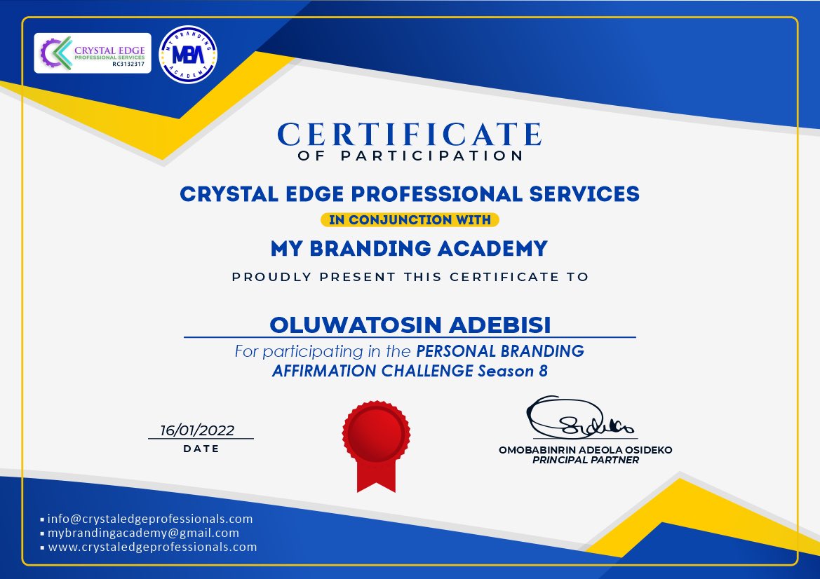 oluwatosin_timi's tweet image. We made it again!😁
💃🏼💃🏼💃🏼💃🏼💃🏼

Glory to God for the strength to sail through.
Thanks very much @coached_by_omobabinrin and @crystal_edge_prof, Oluwatosin Adebisi is very grateful.

Let congratulations  roll in 😁😁😁😁
For here, we win always!

#wewinalways