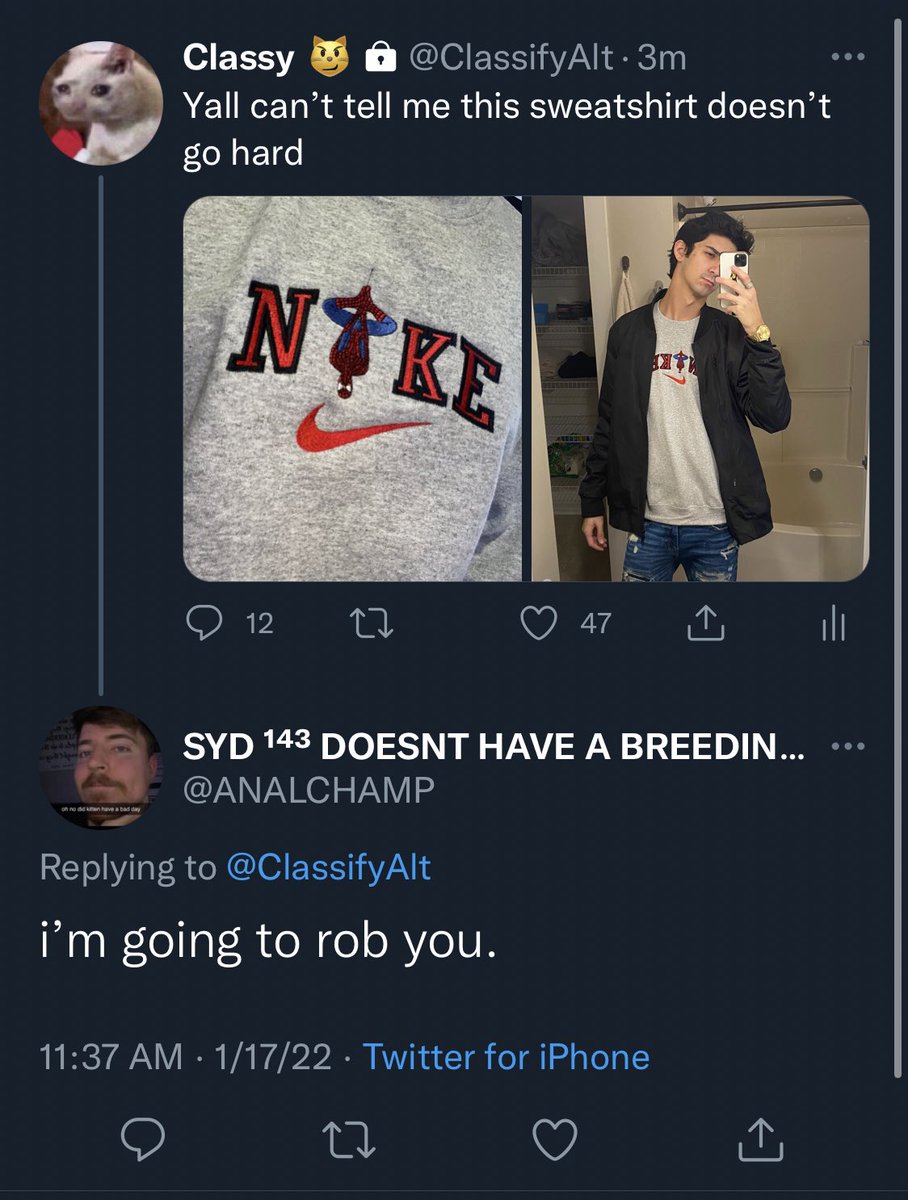 Classify tweet media