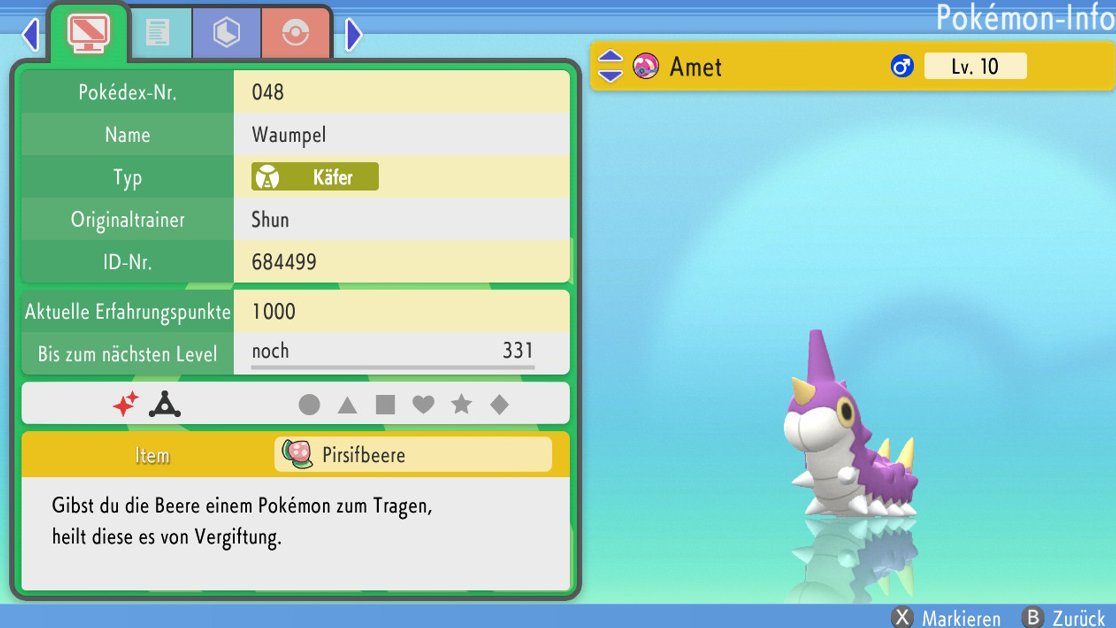 NightyGen's tweet photo. And now on first day of New Year I started new game and went for some "on the road" Shiny. I'm hunting in Eterna Forrest and managed to get 2 Wurmples. I'm still staying there since I want something "more" 4th gen. It's a slow playthrough.

#shiny #shinypokemon #bdsp https://t.co/Ksz5XzG4rU