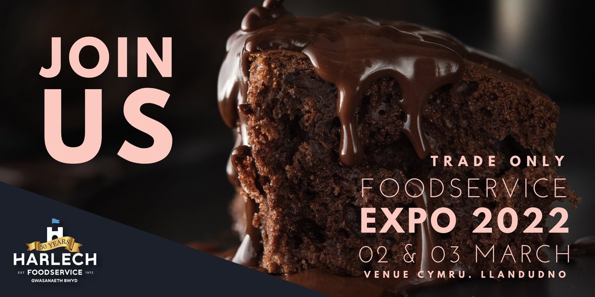 🎉 REGISTRATION IS NOW OPEN FOR OUR EXPO! 🎉

Follow the link below to register and to be entered into the prize draw for the chance of winning £500 just by doing so. What are you waiting for? 🤩

TRADE ONLY. T's &amp; C's Apply.

eventbrite.co.uk/e/harlech-food…