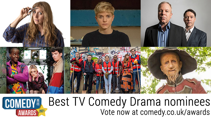 BritishComedy's tweet image. Best TV Comedy Drama 2021 nominees: 
Back To Life
Feel Good
Inside No. 9
Sex Education
The Outlaws
Worzel Gummidge
Vote: bit.ly/33hFd5l