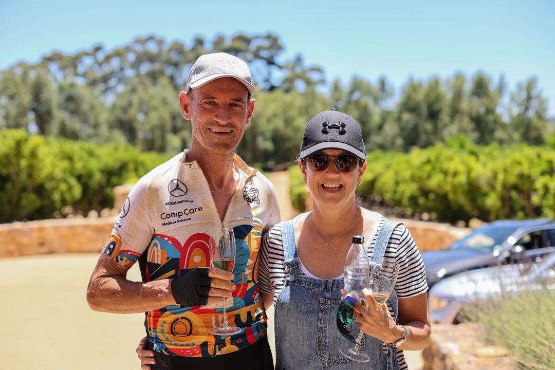 ReachForADream's tweet image. Well done to friend of the foundation @MGLottering on completing his 48-hour no stop cycle journey in aid to fulfill 34 dreams for children fighting life-threatening illnesses. We are so grateful for your bravery as we know it wasn't an easy one but YOU MADE IT!