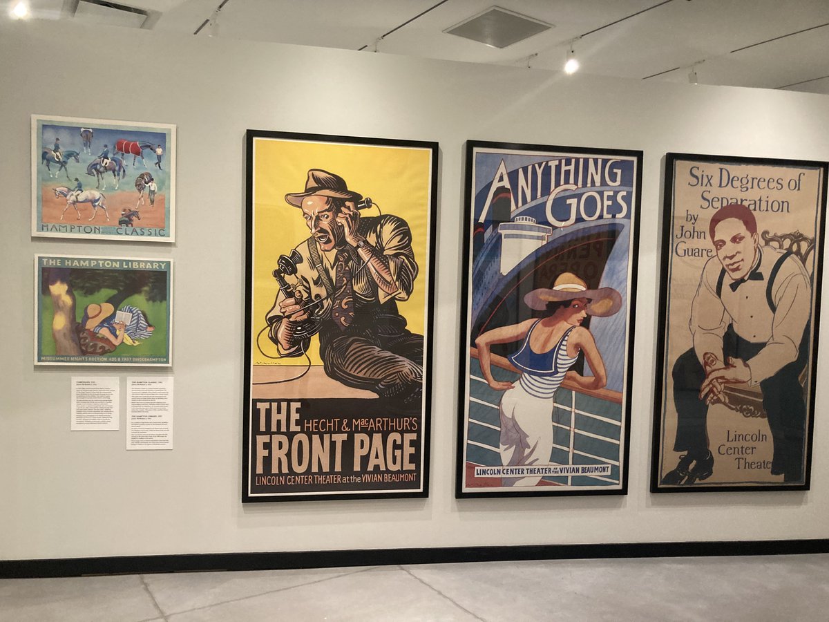 mtrprods's tweet photo. Took in @PosterHouseNYC yesterday. Two cool exhibits
closing 2/6. #PushPin studios artists & "You won't bleed me" #Blaxplotation #filmposters that defined cool. Pushpin featured artists included #MiltonGlaser, #PaulDavis #JamesMcMullan https://t.co/eF9g5YWddr