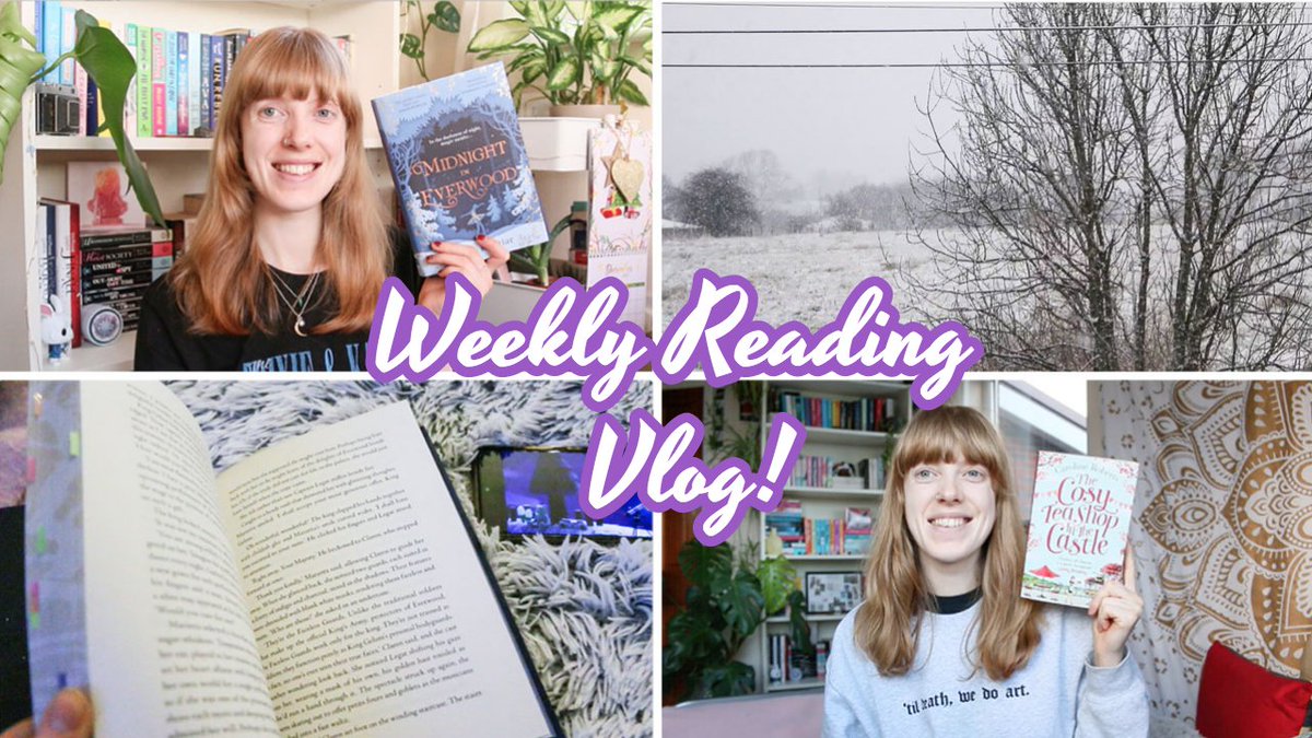 ✨New Video✨

My first weekly reading vlog of 2022!

Snow days, cozy reading vibes, magical reads and more!

✨youtu.be/eqOmdFiY5Rk✨