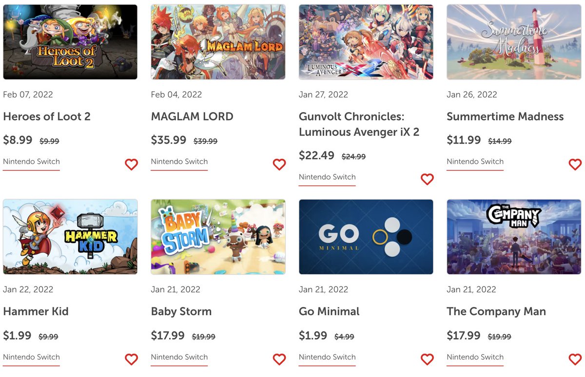A lot of games are on sale in the Nintendo eShop! Check out all the deals:  