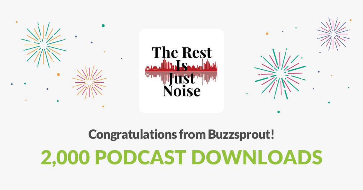 Our hosts wearing the brand new <a href="/JustNoisePod/">The Rest Is Just Noise</a> uniform to celebrate 2,000 downloads! Thank you everyone! :)