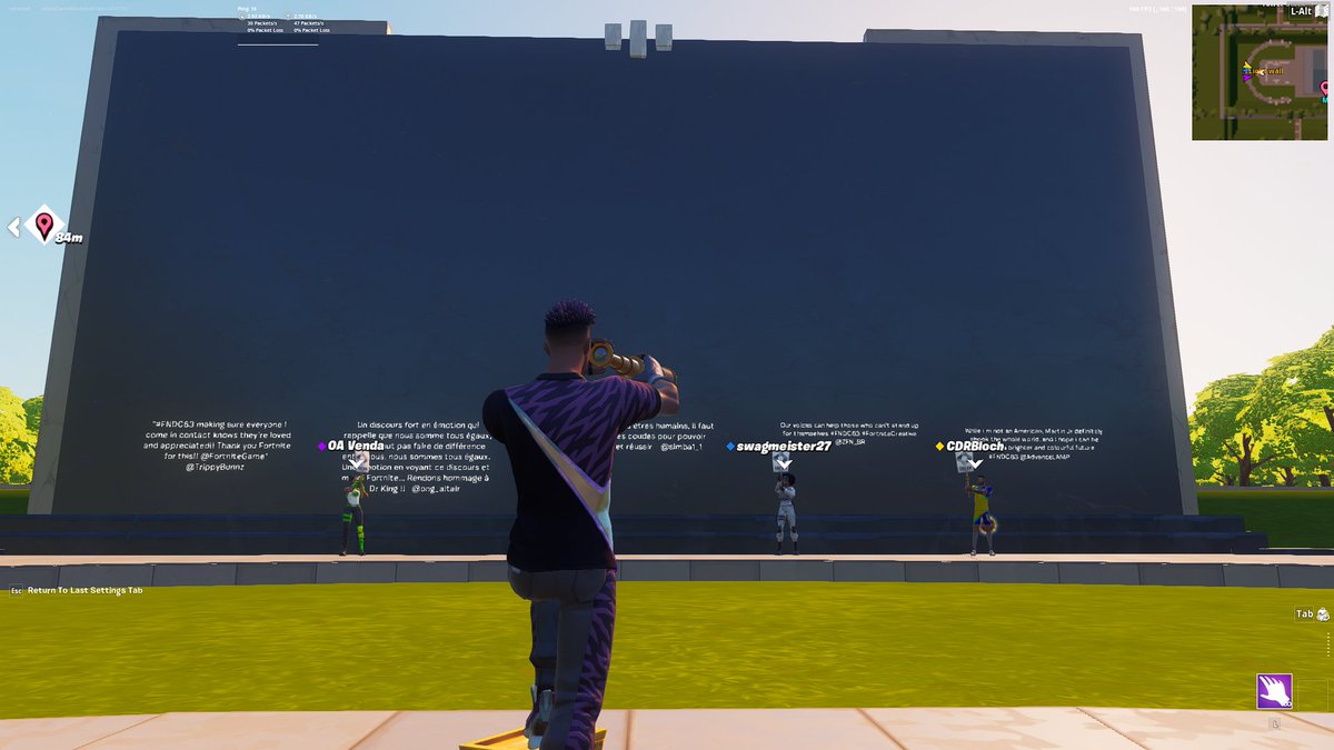 Your voice is a powerful tool that should be used for the good of everybody, regardless of race, ethnicity, or gender.
Best wishes from Anderson, Fletcher, Gabe, and Drew.
 #FNDC63