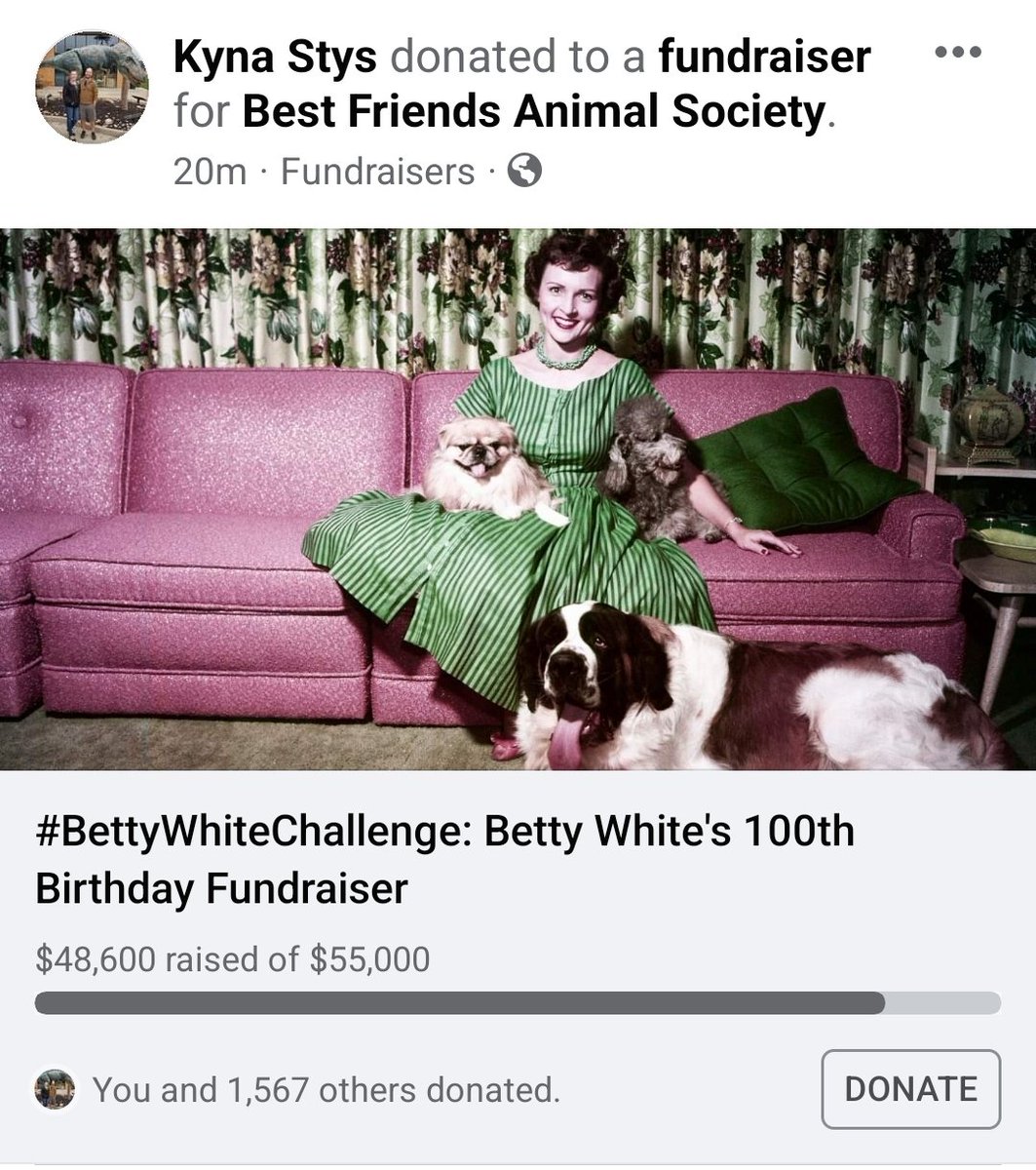 #BettyWhiteChallenge