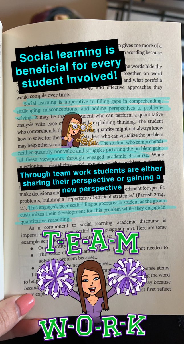 Miss_AshEdmonds's tweet photo. Social learning is beneficial for every student involved! #solved #conversechat https://t.co/WrmsEiCfh4