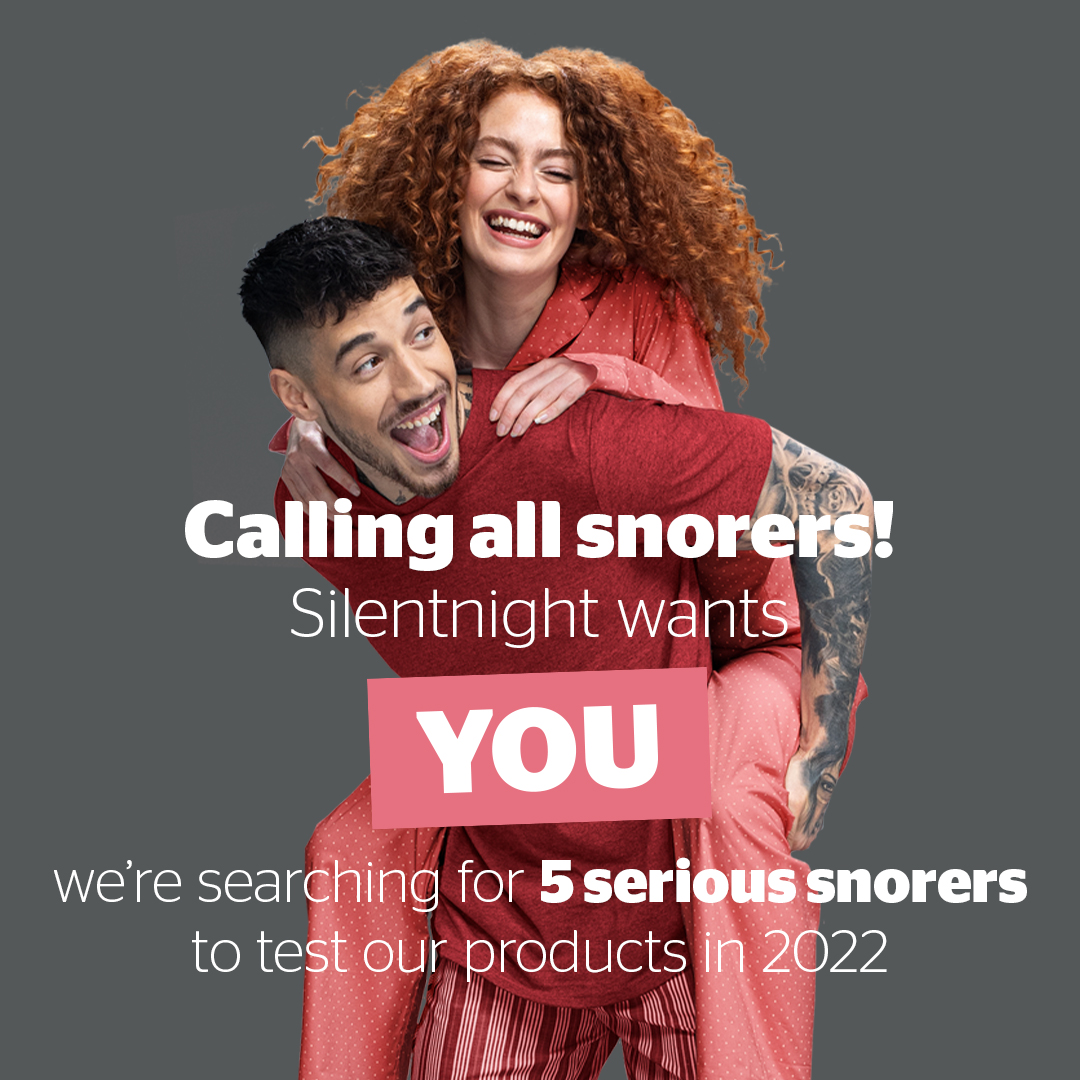 COMPETITION 😴
 
We’re searching for 5 serious snorers to test our products in 2022 – and get paid £300 for it! On top of that, the lucky winners will receive a sleep bundle worth up to £700. 

To enter, follow the instructions on our website: https://t.co/zEHaMOWdff https://t.co/BqTvGbQ47u