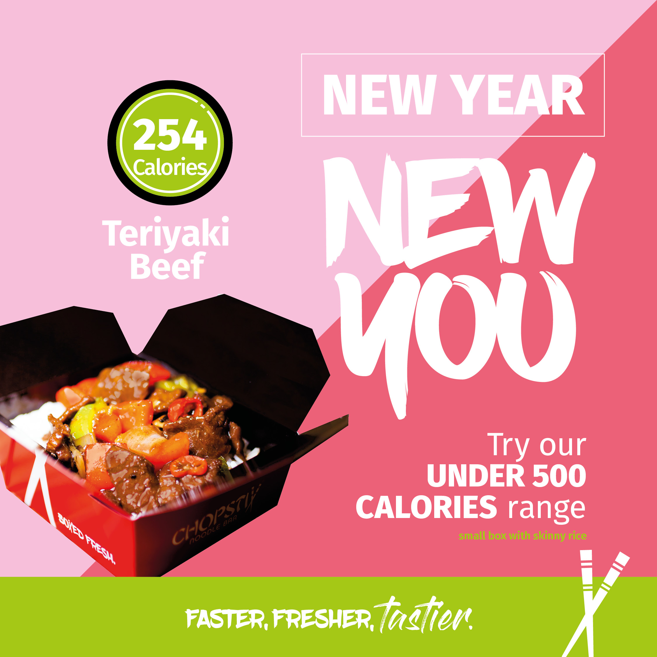 Chopstix Noodle Bar on X: With just 100 calories for a small Skinny Rice  base, enjoy minimum calories and maximum flavour – the world is your  oyster! 😍😍 Did you know a