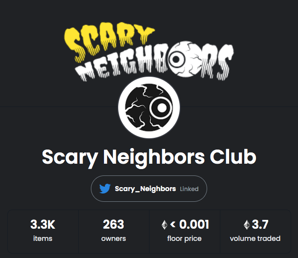Scary Neighbors tweet media