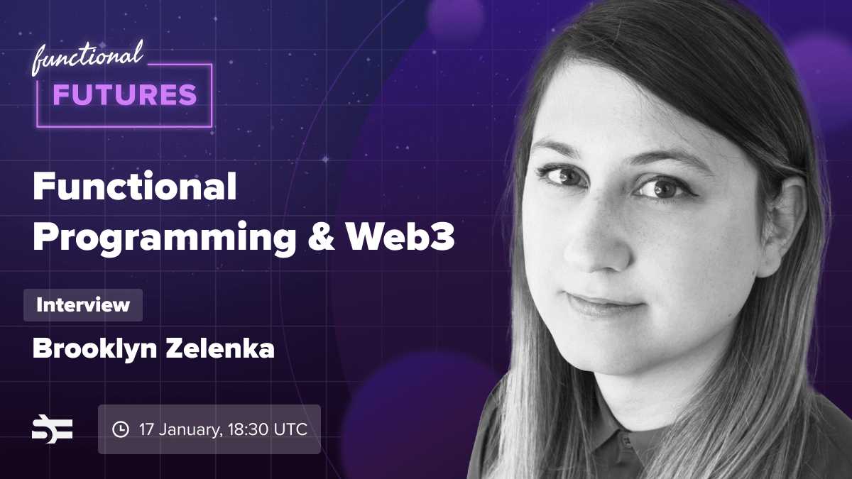 Our first guest on Functional Futures will be <a href="/expede/">TiTle</a>, the co-founder/CTO of <a href="/FISSIONcodes/">Fission</a> &amp; the author of Witchcraft, a suite of libraries providing algebraic abstractions in Elixir! 

You can listen to the recording session live today at 18:30 UTC: youtube.com/watch?v=ANvPVb…