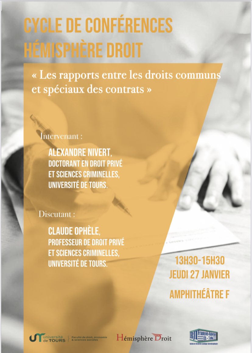 Le nouveau cycle de conférences d’Hémisphère Droit commence le 27 janvier prochain !👇🏻👇🏻👇🏻<a href="/A_Nivert/">Alexandre Nivert</a> <a href="/COPHELE/">Claude OPHELE</a>