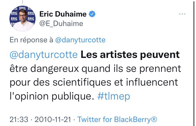Et c’est ainsi qu’Éric alla chercher une artiste qui se prend pour une scientifique et influence l’opinion publique pour se présenter sous les couleurs de son parti. 🥲

Ils vécurent heureux et eurent beaucoup d’incohérences. 🧚‍♀️

#polqc #Quebec