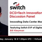 Image for the Tweet beginning: Join @Switch EVP of Digital