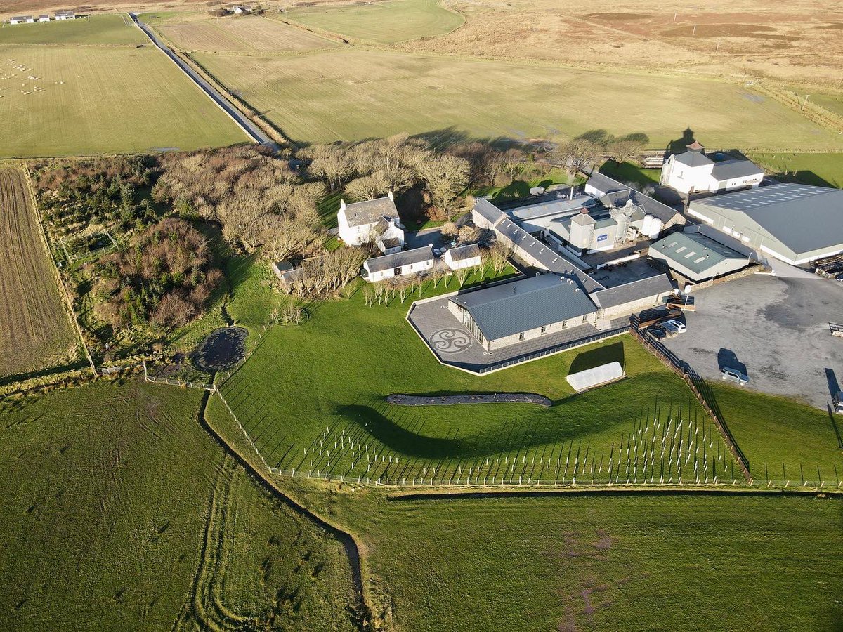 Kilchomanwhisky's tweet photo. ☀️ The sun was shining this afternoon so we took the drone out… https://t.co/8wi0BRW3JY