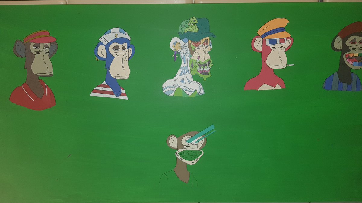 It's taken a long time, but it's far from finished <a href="/BoredApeYC/">Bored Ape Yacht Club 🍌</a> #MAYC  #BAYC ❤❤❤