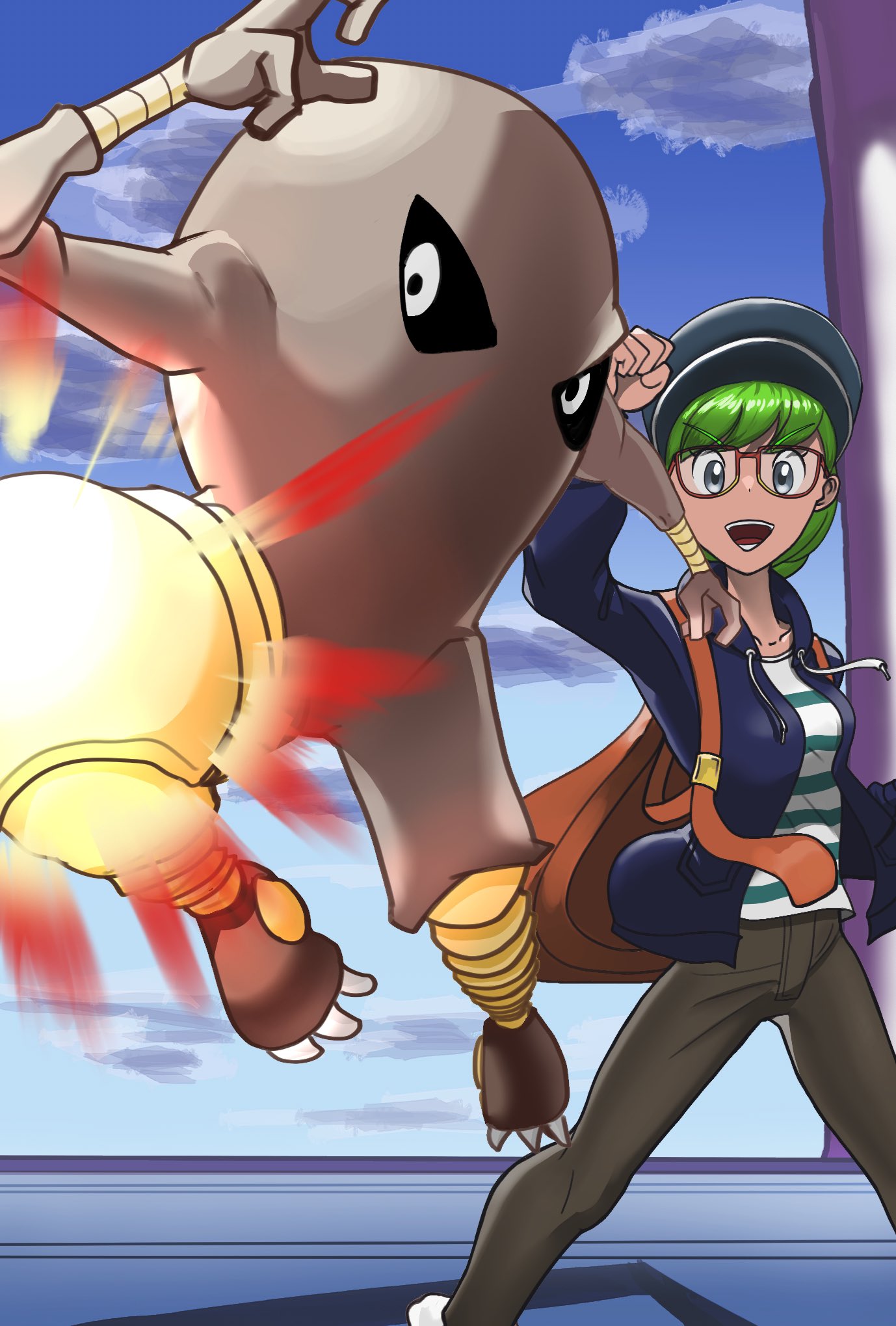 Iota 此度も友人に捧げるイラストです 彼はとびひざげりの匠 ポケモン剣盾 ポケモン 絵描きさんと繋がりたい イラスト好きな人と繋がりたい とびひざげり T Co Onfd6fu4rk Twitter