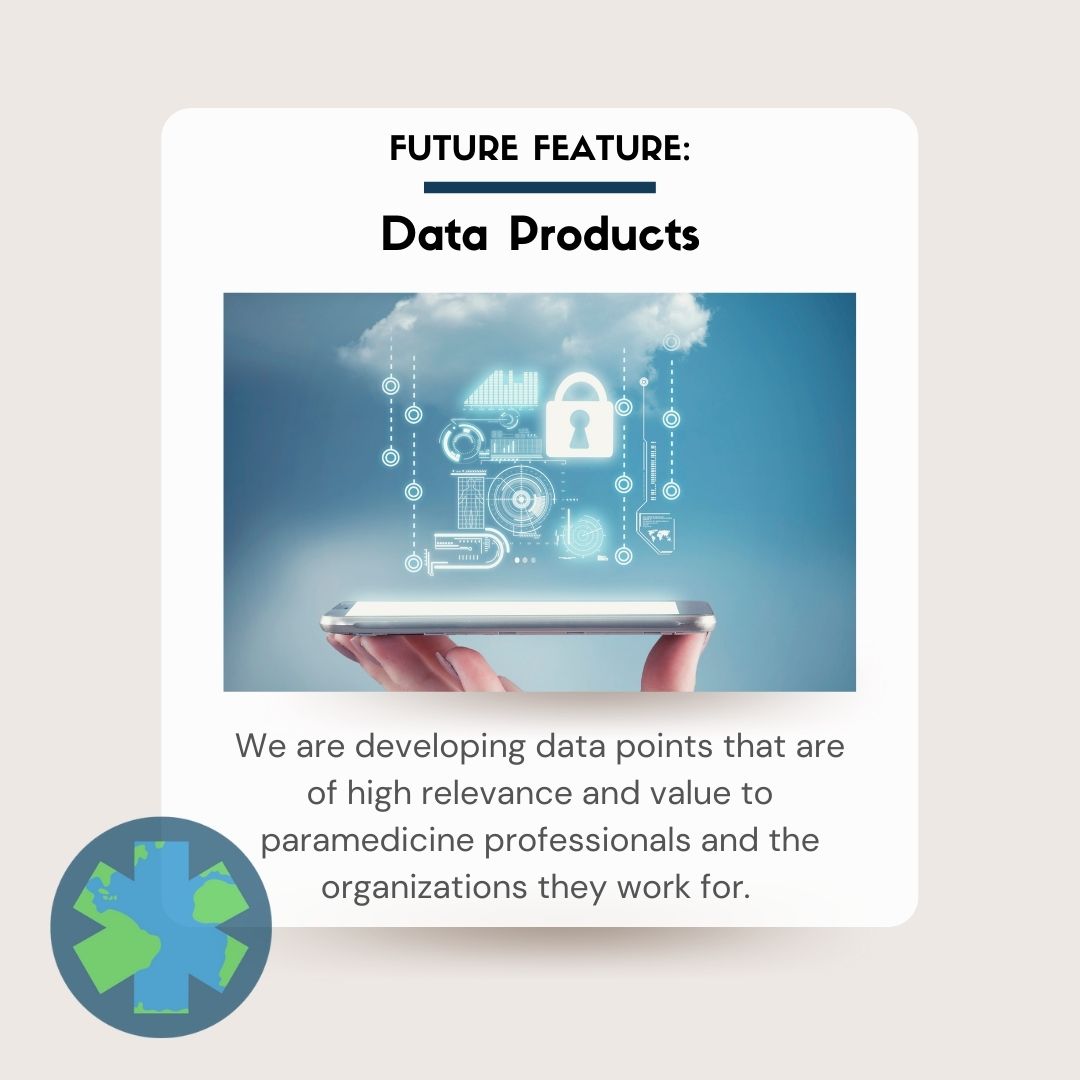 We are developing data points that are of high relevance &amp; value to paramedicine professionals. 
Visit us at paramedicineworld.com/future-feature… to learn about future features. 🖥️ 🌐
#paramedicineworld #paramedics #EMT #EMS #dataproducts #dataportal #productivity #efficiency #futurefeature