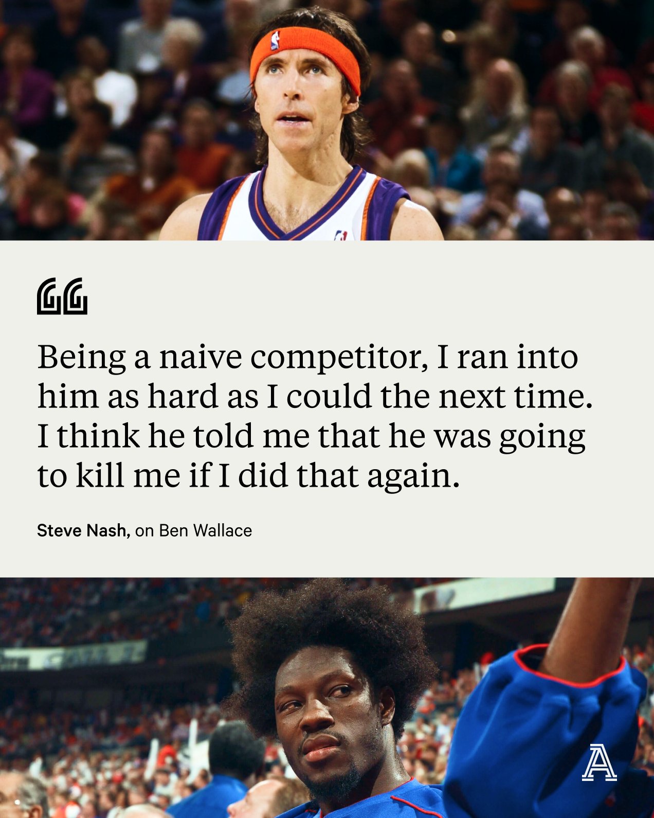 Dirty work, free laptops and headband rebellion: Untold stories of Ben  Wallace - The Athletic