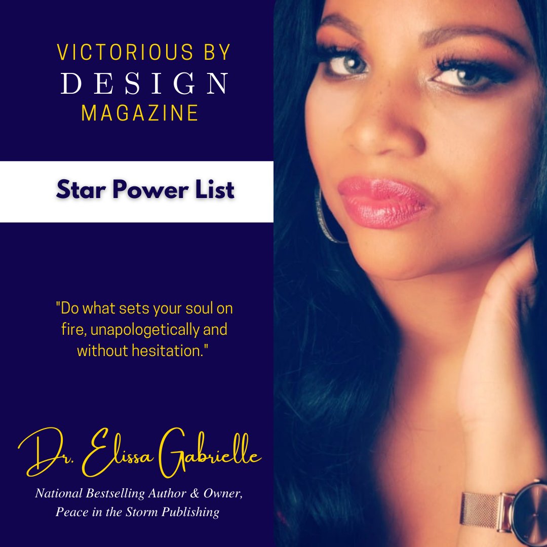VBD Magazine's Star Power List! Meet Dr. Elissa Gabrielle. Check out our blog post: victoriousbydesign.com/post/vbd-star-… <a href="/elissagabrielle/">Elissa Gabrielle</a> @IAmElissaGabrielle @iamelissagabrielle
Get Featured: victoriousbydesign.com/vbd-magazine-g…
Subscribe (Free): victoriousbydesign.com/vbd-magazine-s…