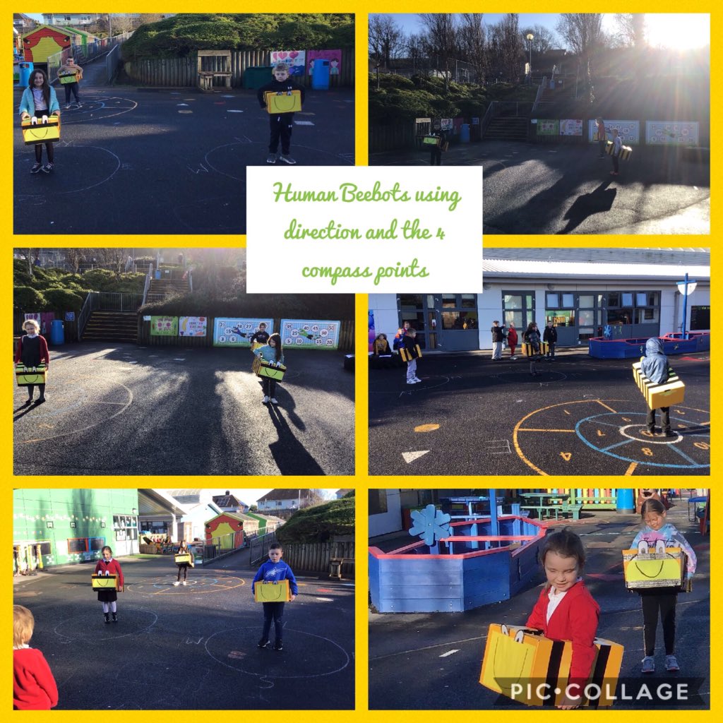 yr2PDCS's tweet photo. Da iawn blwyddyn dau for programming Beebots and creating human Beebots in the outdoor area.
#HeadPdcs https://t.co/dVSZl66ysp