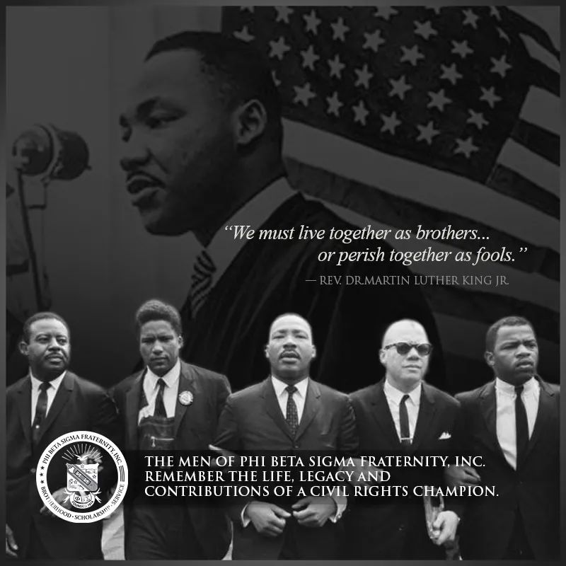 PiEtaSigma's tweet photo. Let us remember the grand legacy of a Civil Rights Legend. Happy Dr. Martin Luther King, Jr. Day!

#WilliamsonCountySigmas #MartinLutherKingJr https://t.co/SzZkGslIGZ