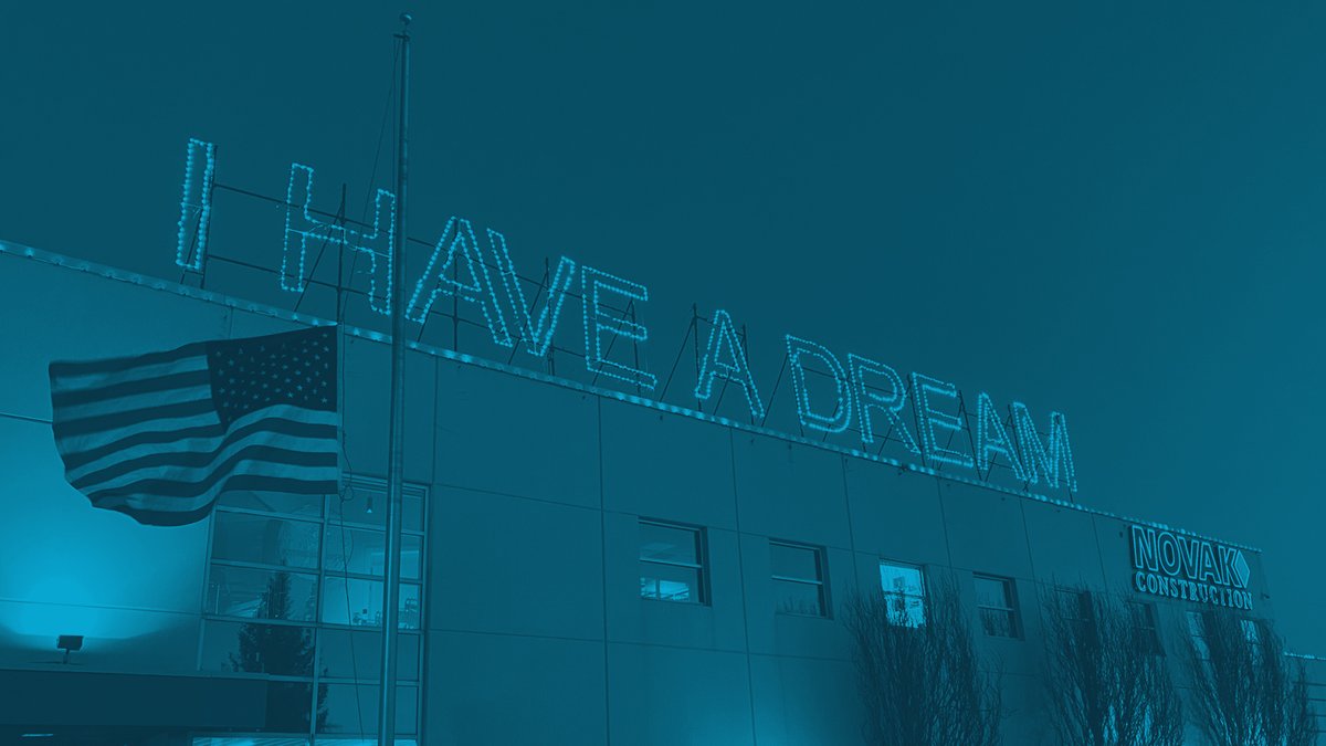 "Injustice anywhere is a threat to justice everywhere. We are caught in an inescapable network of mutuality, tied in a single garment of destiny. Whatever affects one directly, affects all indirectly." – Martin Luther King Jr. #mlkday #justice #peace