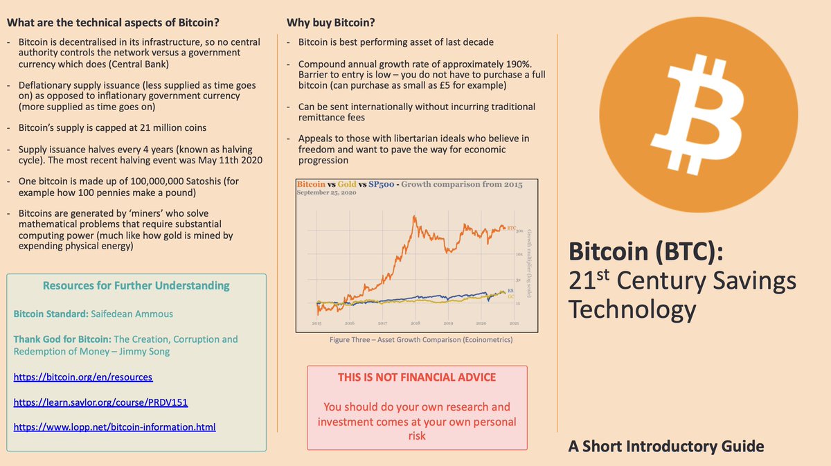 Ranjit_Singh97's tweet photo. #Bitcoin A4 Beginner's Guide Pamphlet - easy to print and distribute. Entry level knowledge with resources to further learning - PDF link below https://t.co/JttxA3agwG