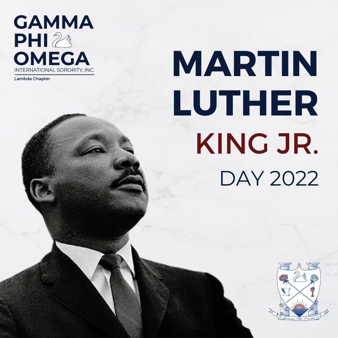 UIUC_Swans's tweet photo. On National Martin Luther King, Jr. Day, we honor a powerful activist who was a leader of the American Civil Rights Movement. Today we commemorate all he has done and continue to work towards a future where discrimination and injustices no longer occur. https://t.co/pvPMAbBNbW
