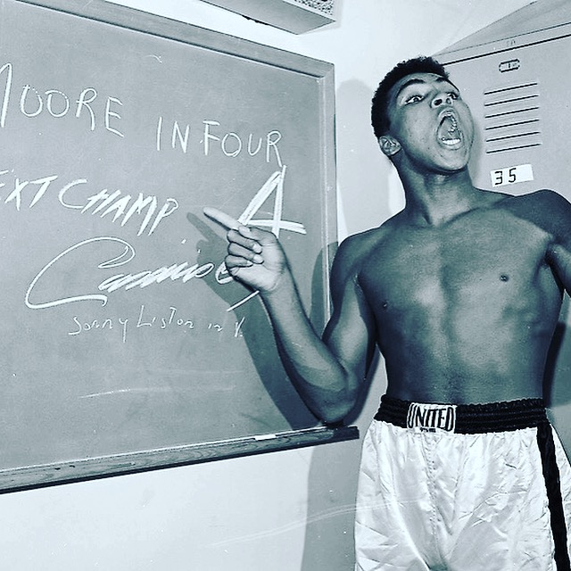 Happy Birthday to Muhammad Ali! Long may his influence inspire us.  