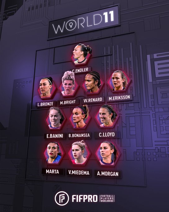 Estefanía Banini en el 11 ideal