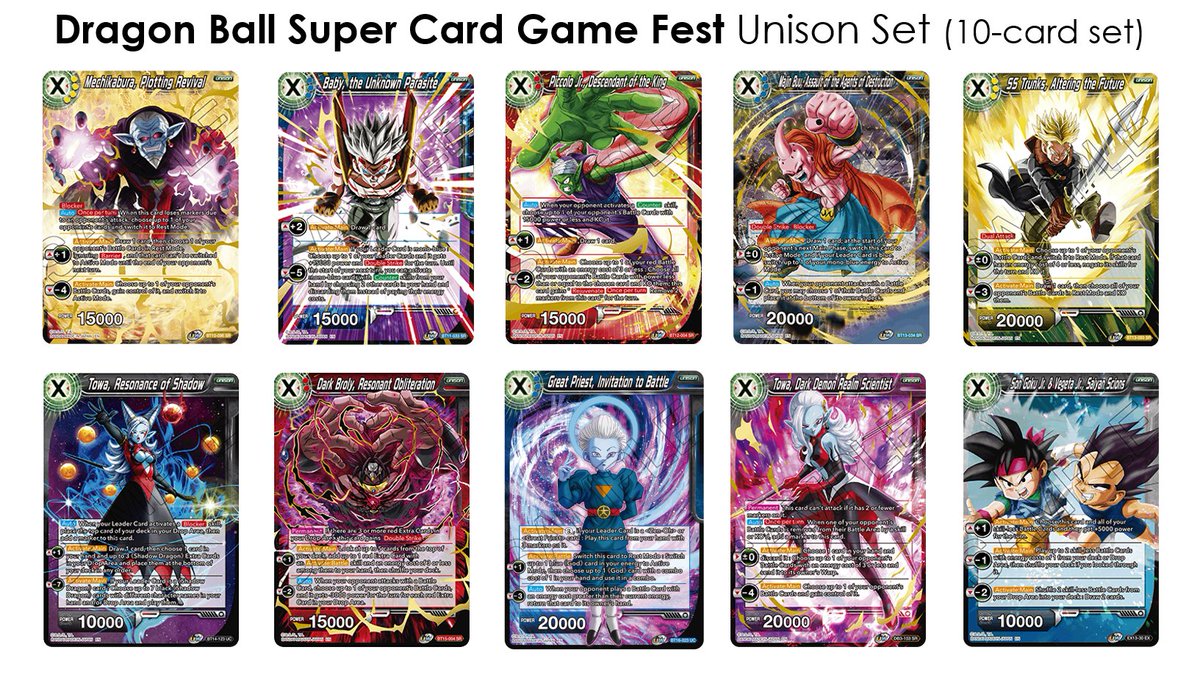Today we are excited to announce a new event called Dragon Ball Super Card  Game Fest, held in March 2022 to celebrate the Dragon Ball Super Card Game!  Join this event for