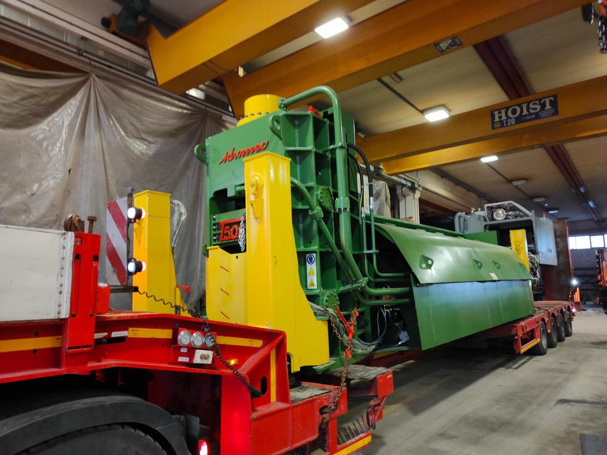 IdromecSpa's tweet photo. La nostra pressa-cesoia T506SLK in partenza con destinazione Gorizia. 

https://t.co/gq8FFXjnFc

#idromecspa #shearbaler #recycling ——————————————————
Scopri i nostri prodotti: www.idromecspa.con
——————————————————
🎯 SEGUI LA PAGINA
🎯 ATTIVALE NOTIFICHE
—————————————————— https://t.co/lytFZKwsYh
