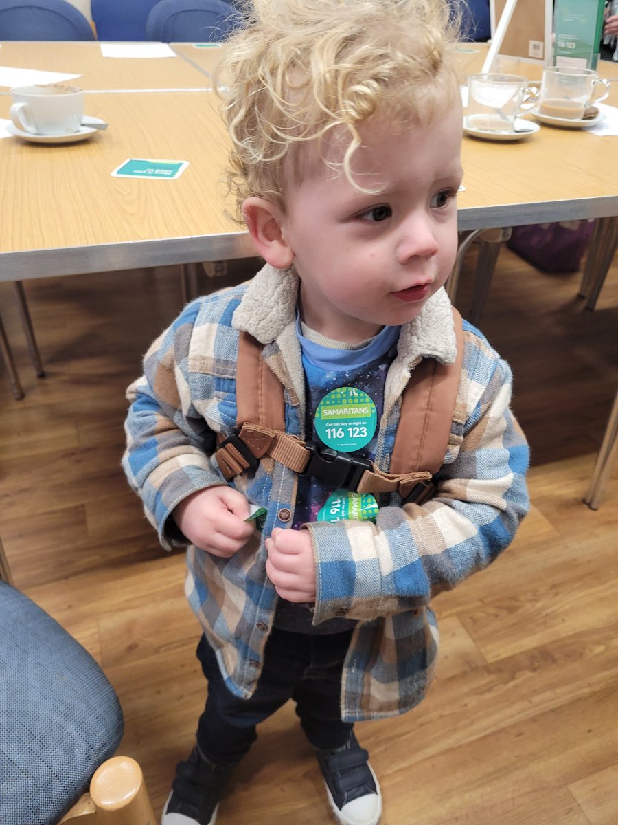 WorthingSams's tweet image. Thanks to all who came to our #BrewMonday event this morning! 
It was a great success and so good to be having a cuppa and a chat with you all.
Thanks as well to our amazing volunteers who made it happen, including our youngest supporter and mascot, Oscar 💚
#MentalHealthMatters