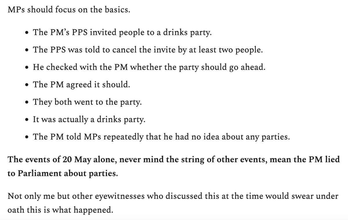 Dominic2306's tweet image. Updated blog: PM was told about the invite, he knew it was a drinks party, he lied to Parliament dominiccummings.substack.com/p/parties-phot…