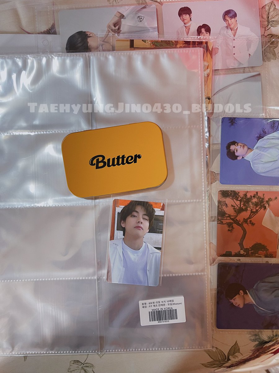 TaehyunJin_0430's tweet photo. Butter Weverse POB - Taehyung 💜

Someone came home safe. 🤗 Sooo happy!
Got this from @_borabox plus the 8p (double-sided) Binder Sleeves at a fair price! 😉 Thank you so much! #boraboxFeedbacks

#TaehyungJin0430_budols https://t.co/2DAqTzTZjC