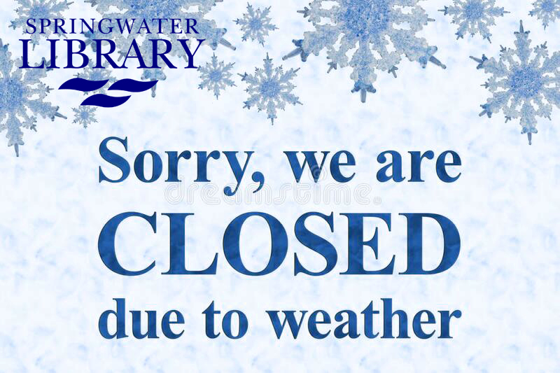 SpringwaterLib's tweet image. 