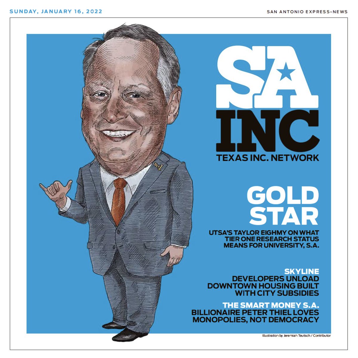 utsacaicc's tweet image. President Eighmy on having SDS and NSCC downtown. 
 &quot;...it&apos;s a very powerful concept to think about having a major public research university be so integrated into the downtown community.&quot;  #sdsdata #datascience #utsa

Read the article: bit.ly/33IG6UC