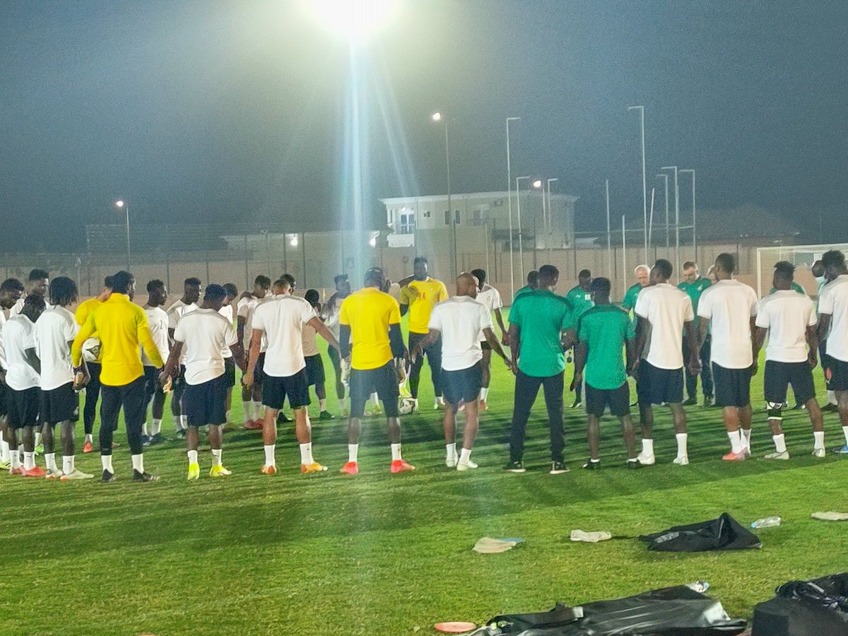 🇬🇭Black Stars are training ,they want to suprise you tomorrow.

#TeamGhana  #AFCON2021