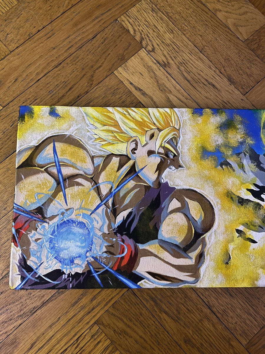 CartyLanclas's tweet photo. Ma dernière toile manga, la production est arrêté, j’en ai d’autres cours mais je ne trouve plus le temps ça me frustre 😭😭
#manga #anime #DBZ #gohanvsbroly #art https://t.co/OA3ZIuSjvm