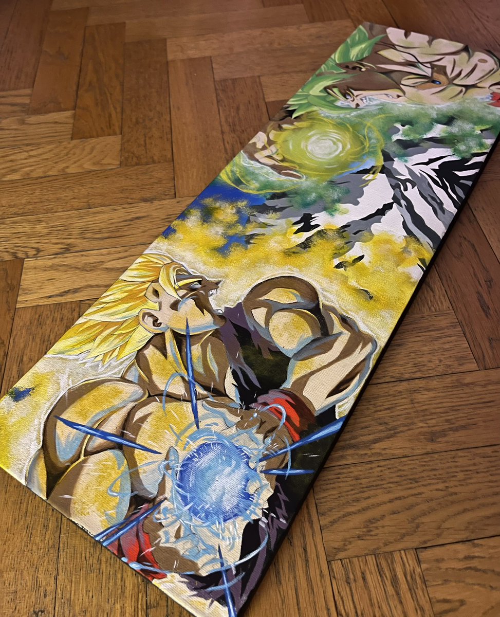 CartyLanclas's tweet photo. Ma dernière toile manga, la production est arrêté, j’en ai d’autres cours mais je ne trouve plus le temps ça me frustre 😭😭
#manga #anime #DBZ #gohanvsbroly #art https://t.co/OA3ZIuSjvm