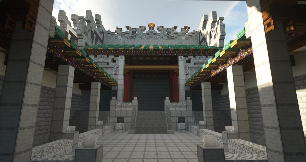 innova_creation's tweet photo. 三水胥江祖庙 Ancestral temple
#Minecraftbuilds #Minecraft #minecraft建築コミュ https://t.co/vxdTm0JZw7