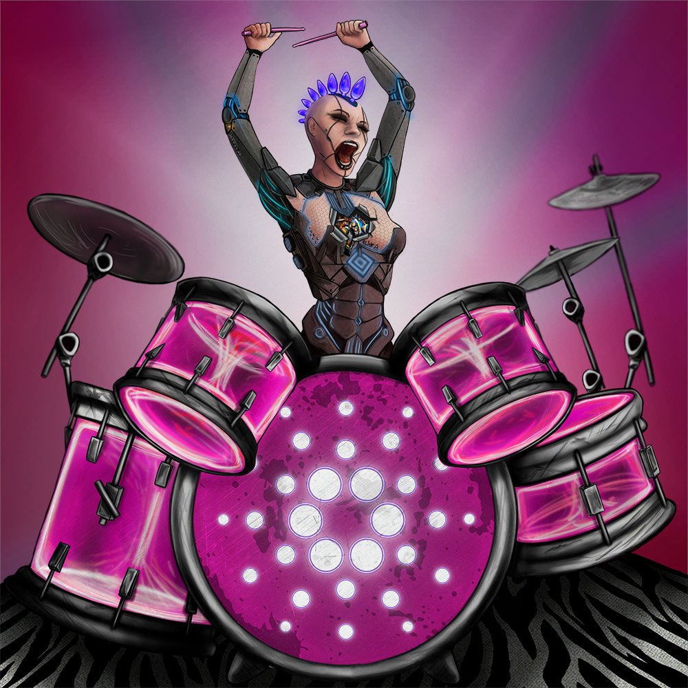 cyberpunkdrums's tweet photo. #cnft #CNFTCommunity #Cardano #nft 

*Coming soon - only on Cardano* https://t.co/TnqYHfBWKb