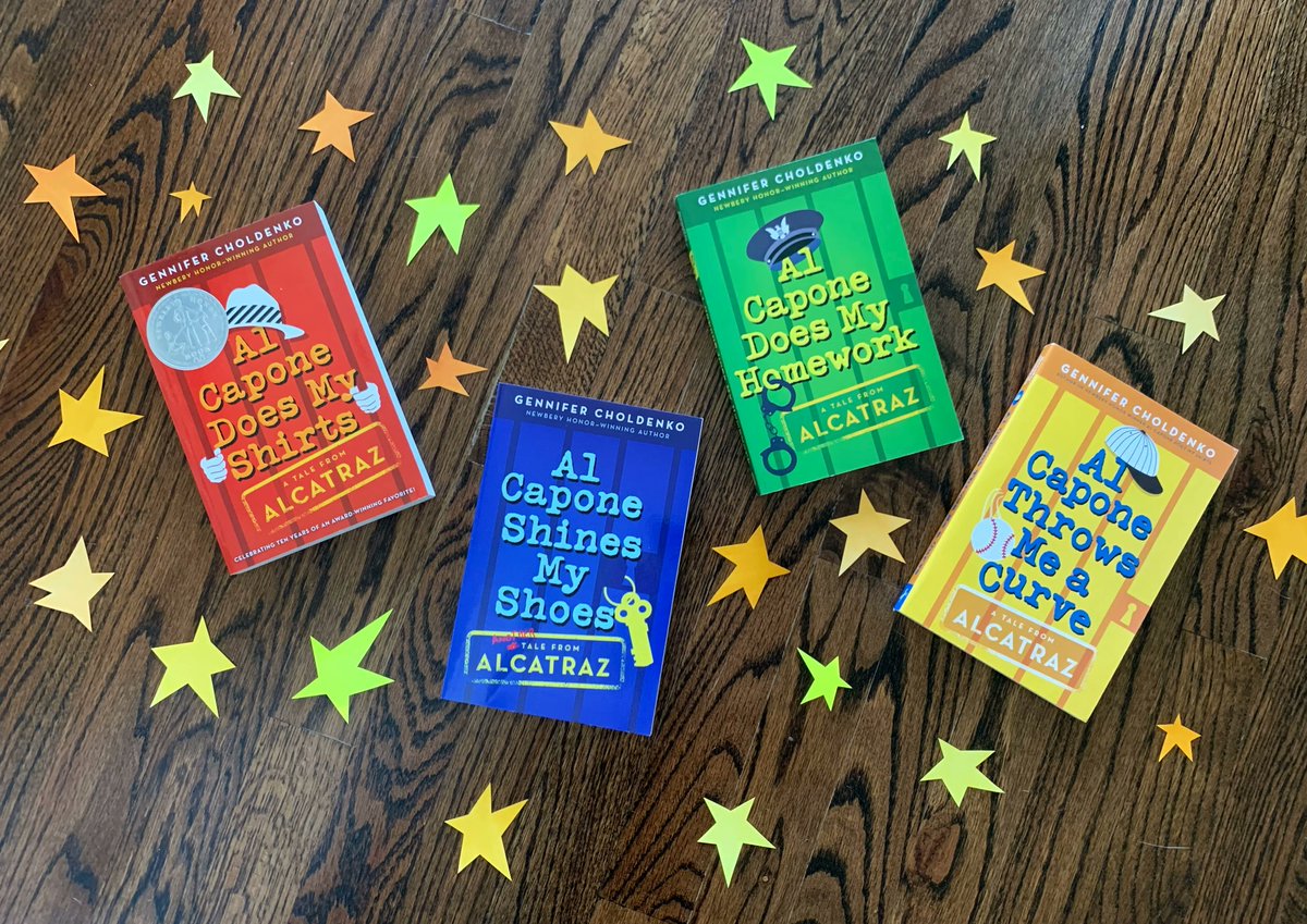 #mglit giveaway! Al Capone would have turned 123 years old today. So I'm giving away a signed set of my #TalesFromAlcatraz books to mark the occasion! 🎂

RT &amp; follow me for a chance to win. Bonus entry: Tag your partner in crime!

Ends 1/19 at 2pm PT. US only. <a href="/randomhousekids/">Random House Children's Books</a>