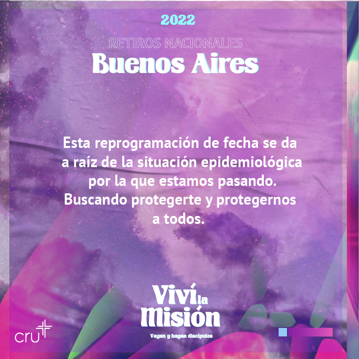 CruArgentina's tweet photo. Esta decisión fue tomada con el objetivo de priorizar el bienestar y la salud de todos. Las inscripciones siguen abiertas. Anhelamos contar con tu presencia. El retiro de Litoral seguirá en la misma fecha del 26 al 29 de enero. https://t.co/Vbfs4YsuOG